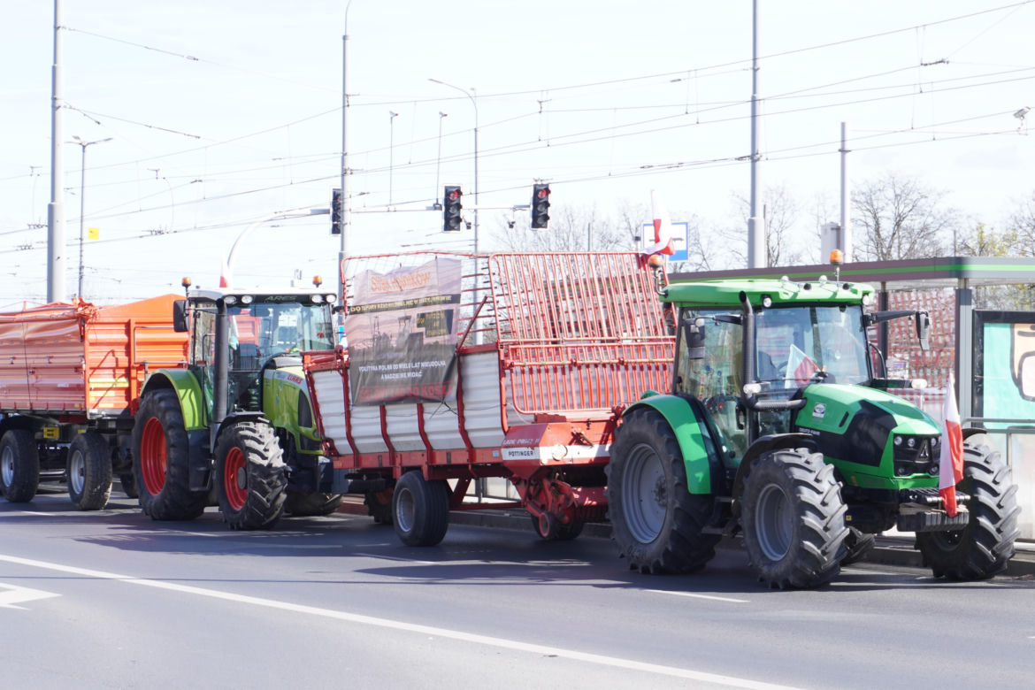 Protest Rolników Poznań 2025 