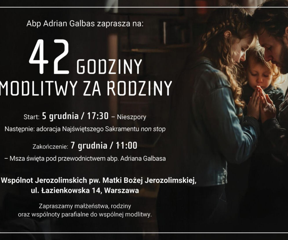 42 modlitwy za rodziny