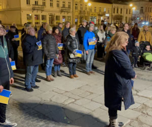 Nowy Sącz solidarny z Ukrainą
