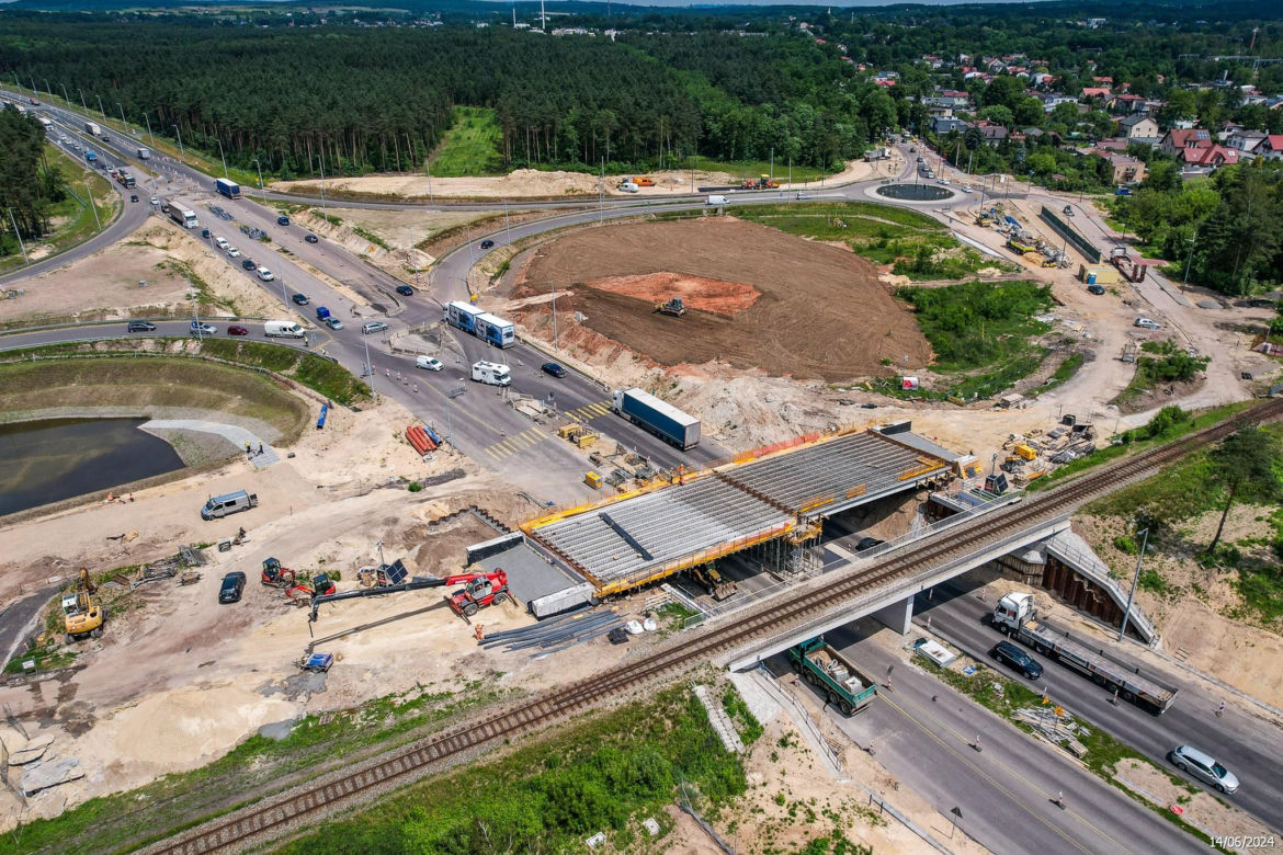 Tak wygląda zagłębiowska część nowej, ekspresowej S1 - czerwiec 2024