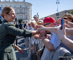 Święto Wojska Polskiego. Marta Nawrocka.