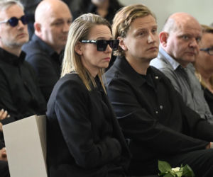 Politycy i dziennikarze na pogrzebie Andrzeja Morozowskiego