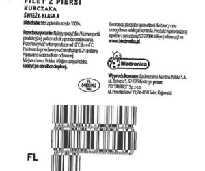 Kurczak wycofany z Biedronki
