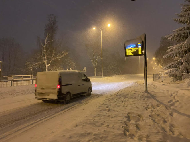 Zima w Olsztynie - 31 grudnia 2025