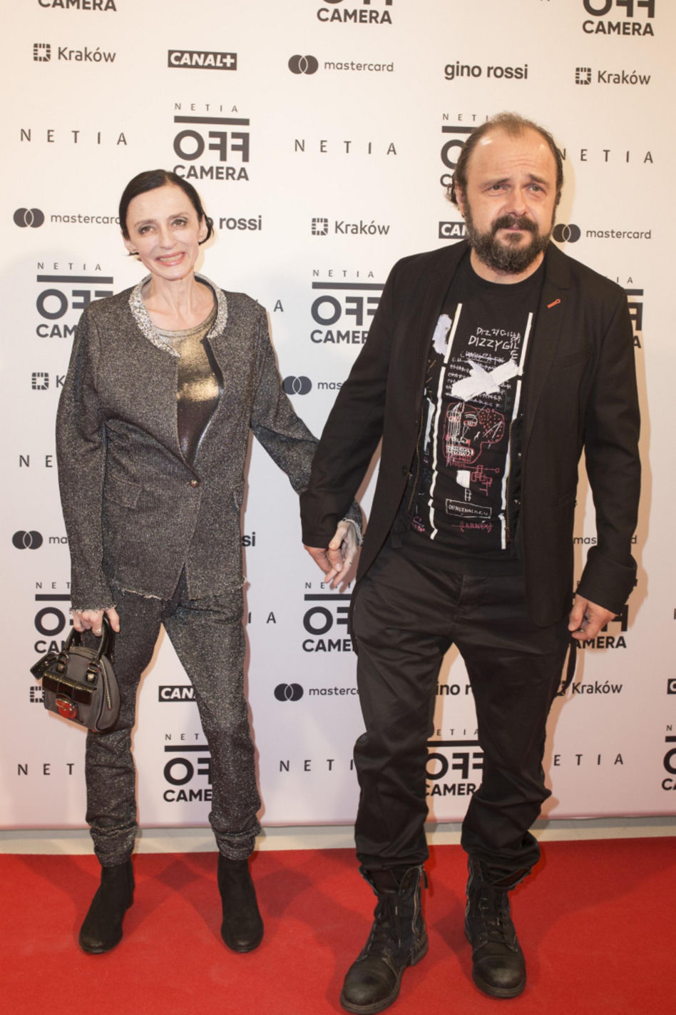 Arkadiusz Jakubik pozuje wraz z żoną! Bardzo rzadko to robi