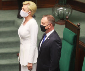 Andrzej Duda i Agata Duda. Taki styl ma para prezydencka
