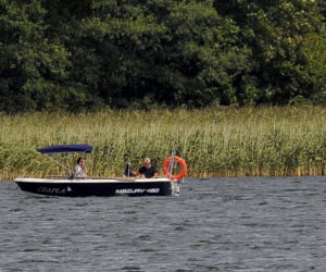 Jolanta i Aleksander Kwaśniewscy odpoczywają na Mazurach