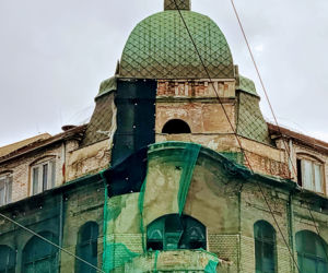Stara drukarnia u zbiegu ulic Dworcowej i Św. Ducha