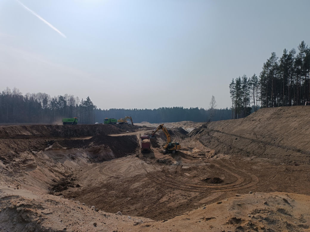 S19 Krynice-Białystok Zachód w budowie