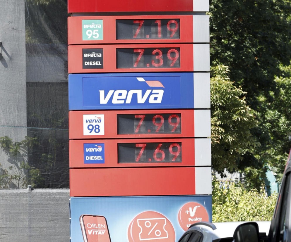 Ceny paliwa na stacjach benzynowych