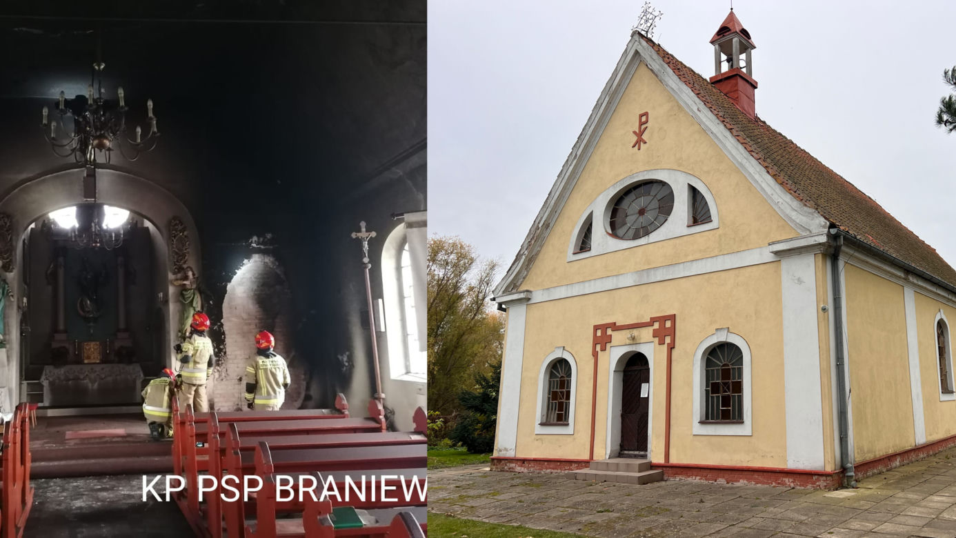 Modlili się, gdy wybuchł pożar