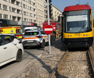 Zderzenie dwóch tramwajów na Ochocie. Są ranni