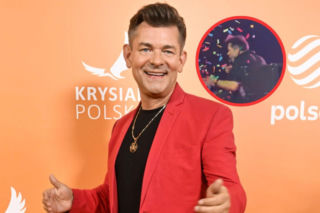 Zenek Martyniuk i wpadka na koncercie. Konfetti trafiło prosto w twarz!