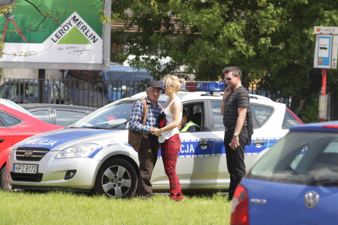 Doda miała wypadek. Polonez staranował jej audi Q7
