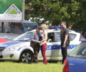 Doda miała wypadek. Polonez staranował jej audi Q7