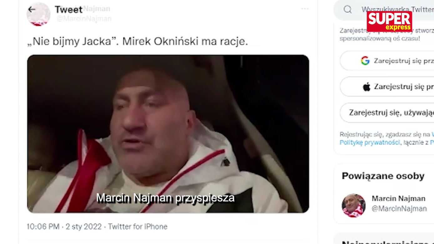 Marcin Najman jeździł autem mimo zakazu