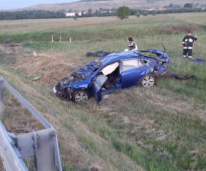 Chabielice Kolonia. W wypadku zginął 24-latek. Jeden z nastolatków walczy o życie! [FOTO]