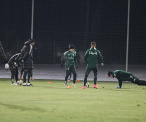 pierwszy trening Marka Papszuna w Legii