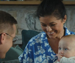 M jak miłość odc. 1903. Antoś (Mark Myronenko), Kinga (Katarzyna Cichopek), Piotrek (Marcin Mroczek)