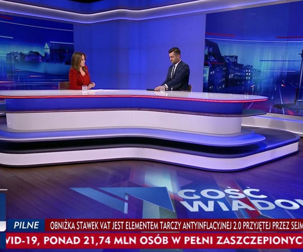 Kamil Bortniczuk podczas wywiadu u Danuty Holeckiej głosował w sprawie Lex Kaczyński