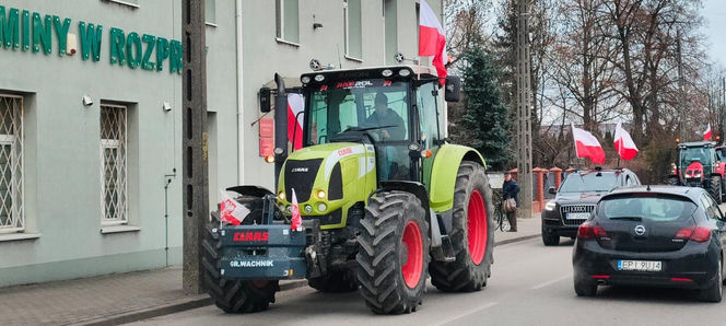 Rolnicy wyszli na ulice. Rozpoczął się protest w woj. łódzkim. „Opłacalność jest na krytycznym poziomie”