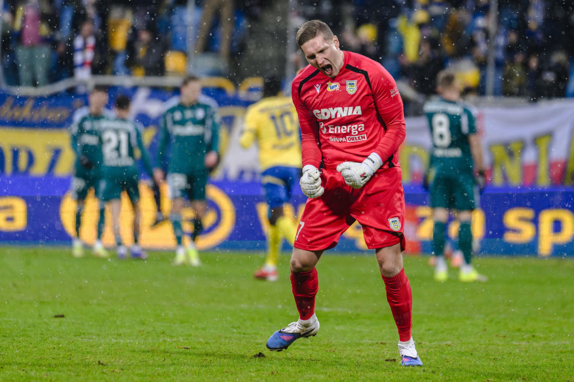 Arka Gdynia - Legia Warszawa: Zdjęcia z boiska