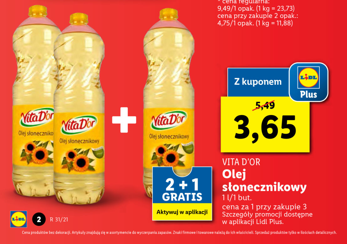 Promocje w Lidlu do środy 4.08