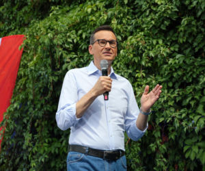 Tak grillował Morawiecki