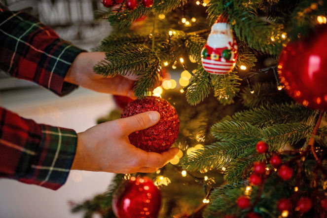 Piękne świąteczne bombki