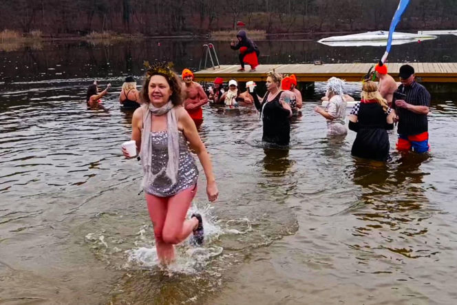 Szczecińskie morsy powitały 2026 rok