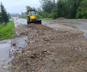 Bilans nawałnicy w Nowym Sączu i Łącku. Zalane zostały 42 budynki 