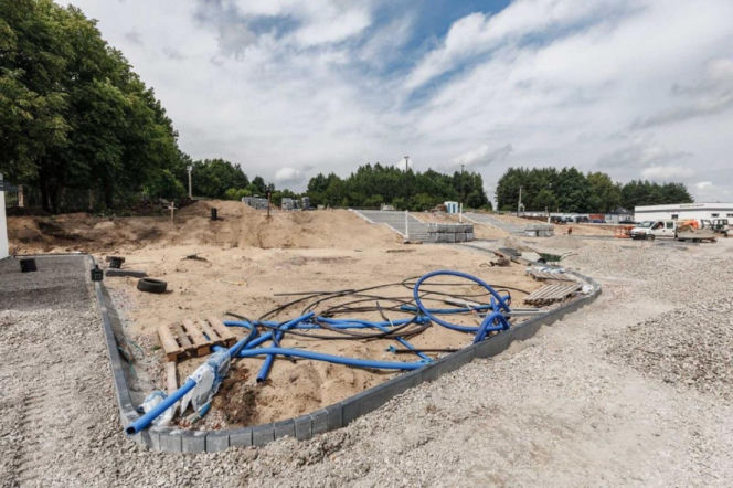 Remont stadionu Granatu w Skarżysku (lipiec 2026)