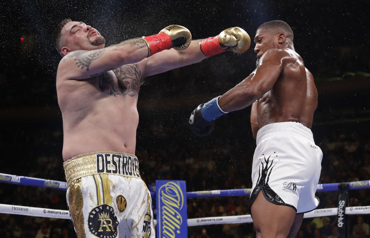 Anthony Joshua przegrał z Andym Ruizem