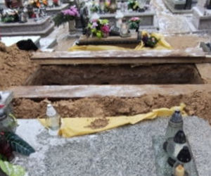Pogrzeb zamordowanej Moniki. Były partner zakopał jej ciało w lesie