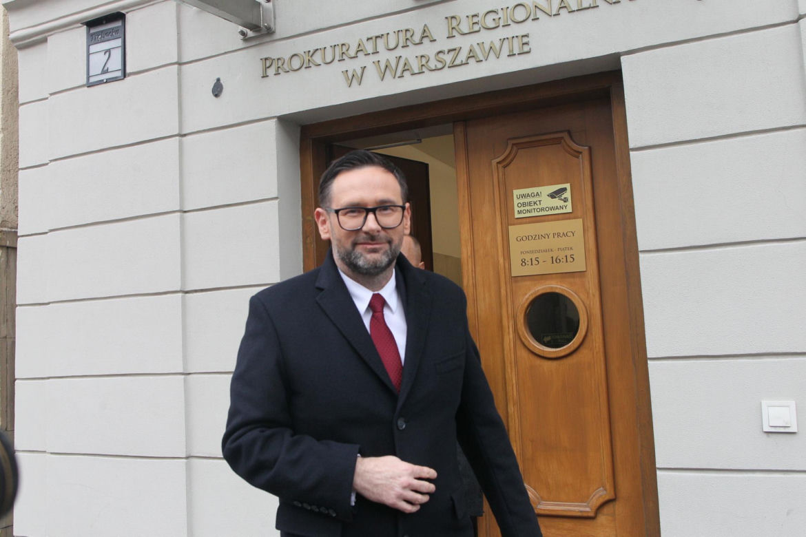 Daniel Obajtek w prokuraturze