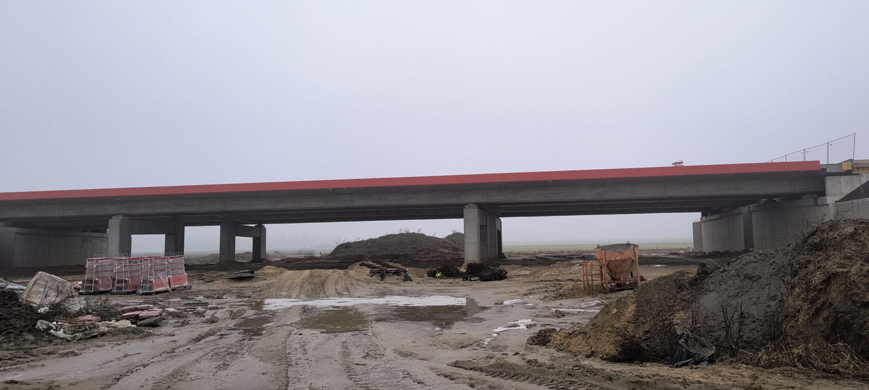 Na A2 praca wre! Zobacz postępy budowlańców na odcinku Siedlce - Biała Podlaska