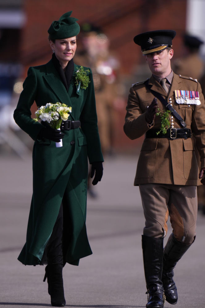 Księżna Kate cała w zieleni na Dniu Świętego Patryka! Dobrze wyglądała?