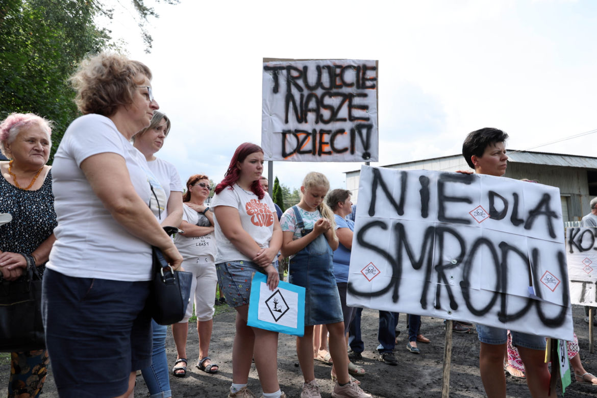 Smród ze spalarni nie daje żyć mieszkańcom wsi Rządza