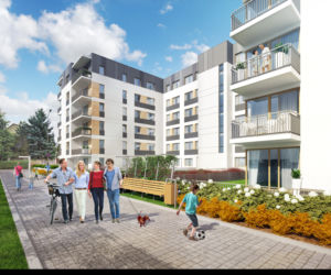  Osiedle Przyjaciół na warszawskim Bemowie – projekt architektoniczny przygotowała pracownia DAP Paweł Piątek