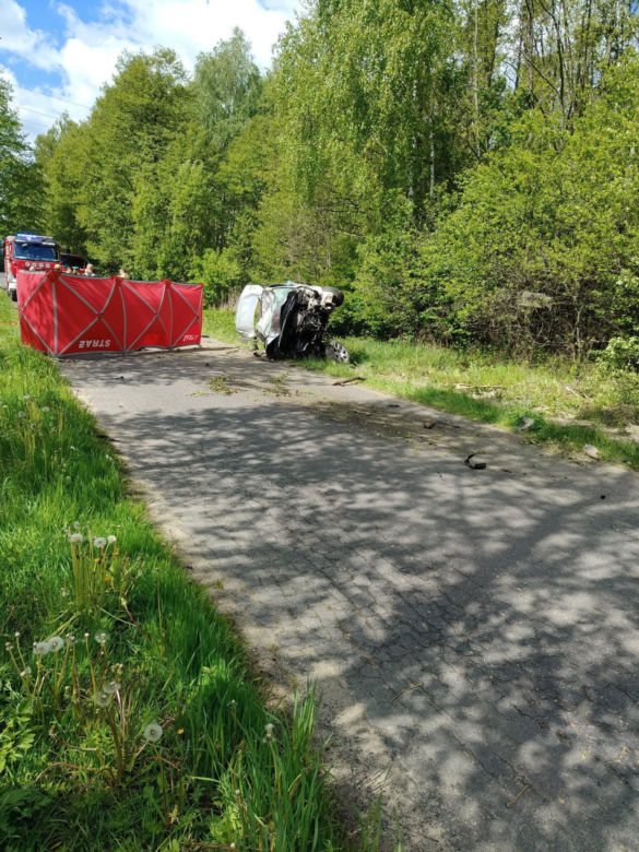 Tragiczny wypadek w Wólce Kobylewskiej, zginął 34-latek