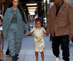 North West, Kim Kardashia, Kanye West