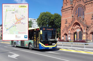 Paraliż w centrum Tarnowa. Ważna ulica wyłączona z ruchu