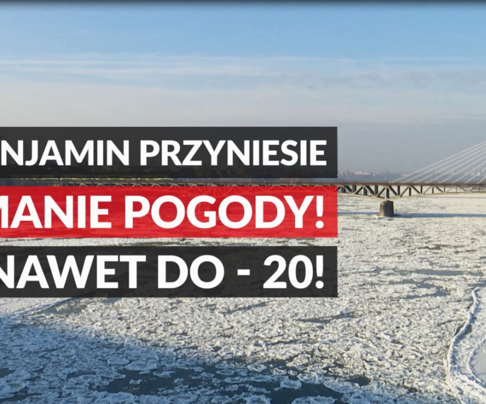 Nadciąga niż Benjamin. Przyniesie załamanie pogody!