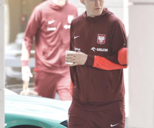 Reprezentacja Polski przed meczem ze Szwecją