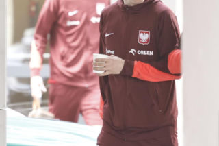 Reprezentacja Polski przed meczem ze Szwecją