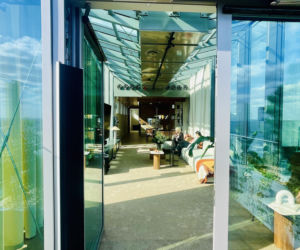 Taras widokowy na 36. piętrze wieżowca Atal Olimpijska w Katowicach