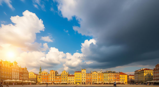 Piątek zaskoczy słońcem w Poznaniu. Potem czeka nas potężna huśtawka!