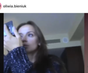 Oliwia pracuje nad filmem o mamie