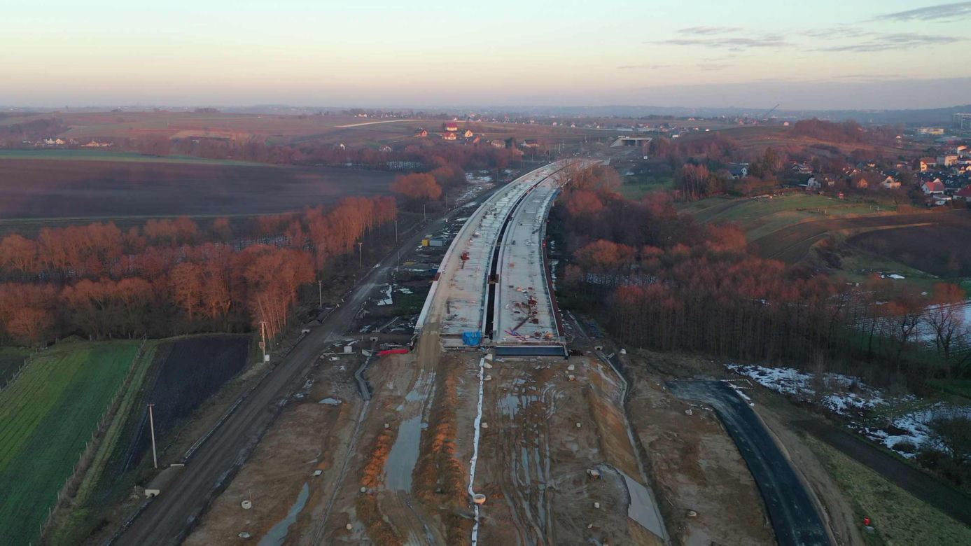 Północna obwodnica Krakowa. Sprawdzamy postępy prac (STYCZEŃ)