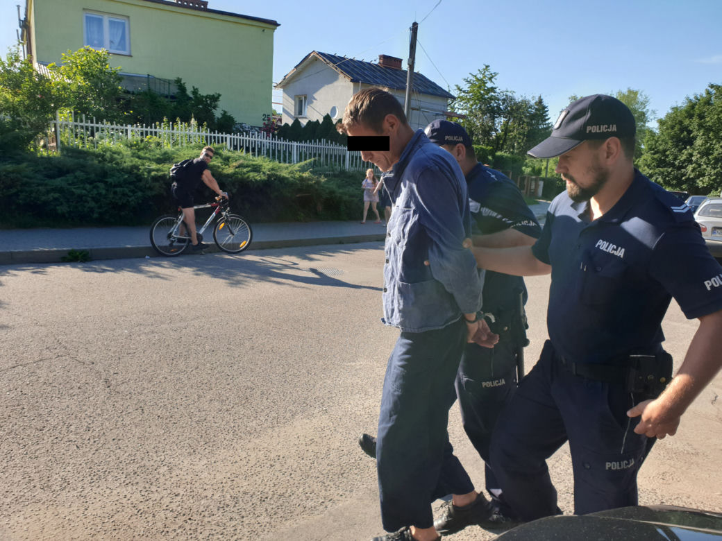 Grzegorz W., ojciec 9-miesięcznej Blanki z Olecka
